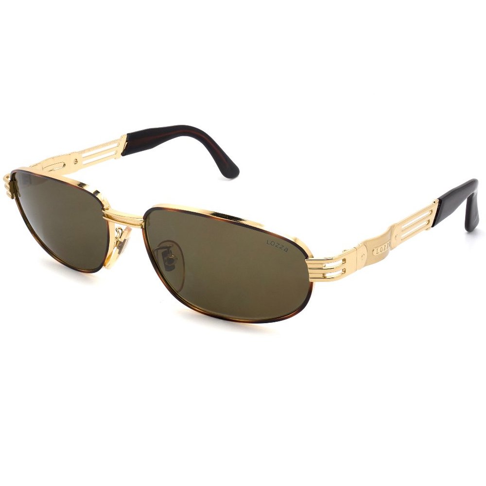 Rectangular Vintage Sunglasses By Lozza, Italy - image 2